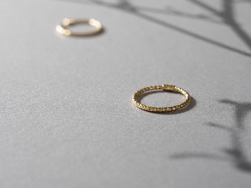 K18 ファセット リング rpj2015a22の画像