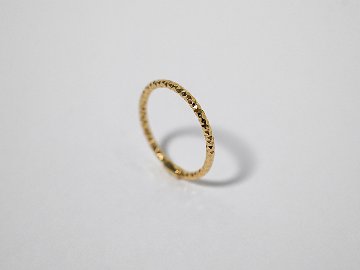 K18 ファセット リング rpj2015a22の画像