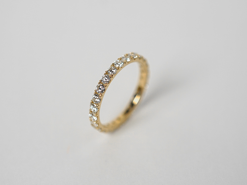 K18 フィティス フルエタニティリング 1.0ct up rpa3349222の画像