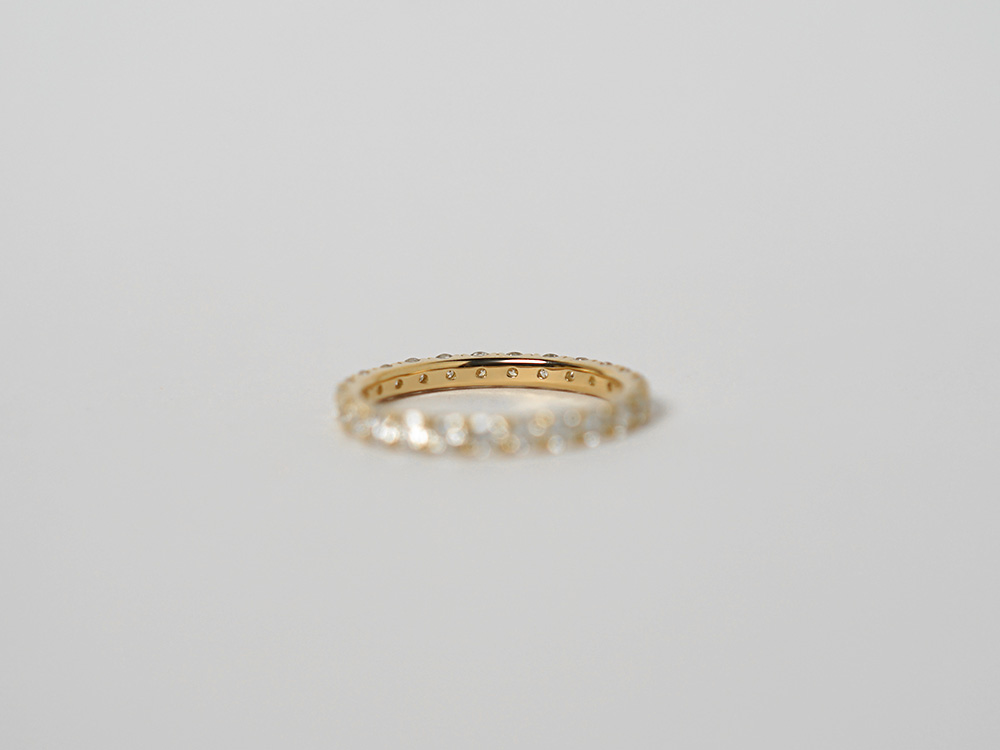 K18 フィティス フルエタニティリング 1.0ct up rpa3349222の画像