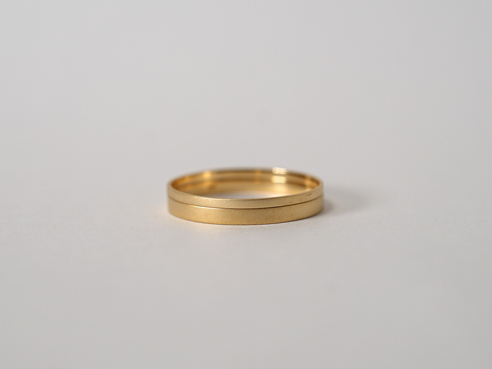 K18 プラヌス リング 1.2mm rpaprg5522の画像
