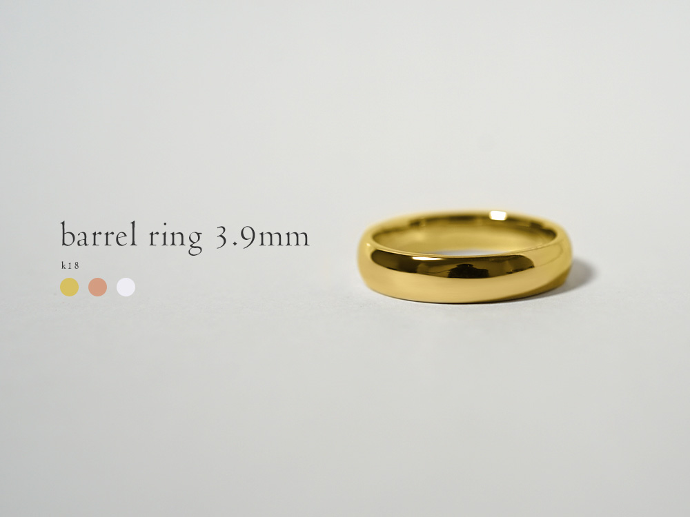 K18 バレル リング 3.9mm rpa3598522の画像