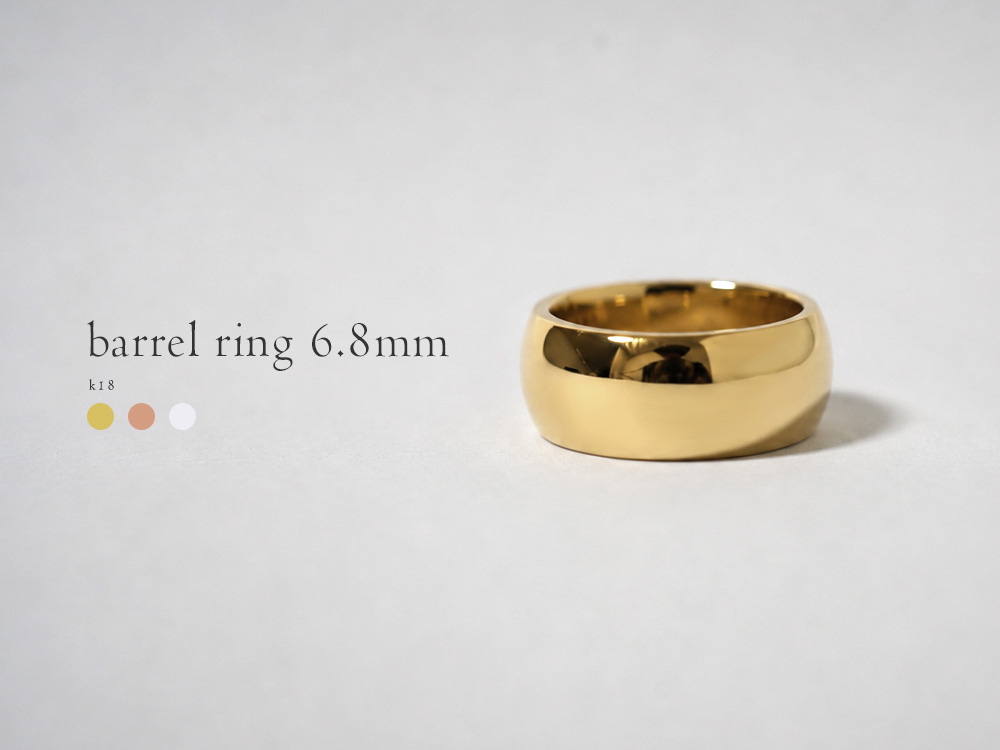 K18 バレル リング 6.8mm rpa3598322の画像