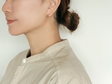 K18/Pt クロッシング コンビ ピアス rph43701923の画像