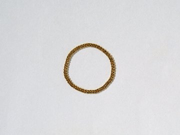 K18 喜平 チェーン リング 1.4mm rpaub6322の画像