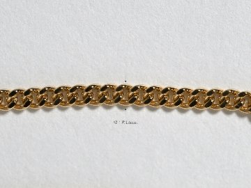 K18 喜平 チェーン リング 1.4mm rpaub6322の画像