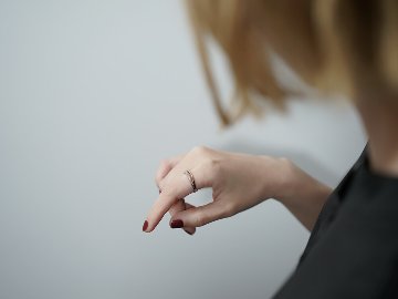 Pt/K18 ダイヤモンド 2Line リング rpa1925622の画像