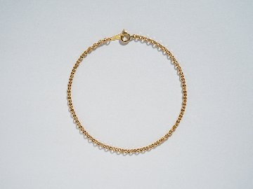 K18 エスカルゴ チェーン ブレスレット 2.0mm rpu100024の画像