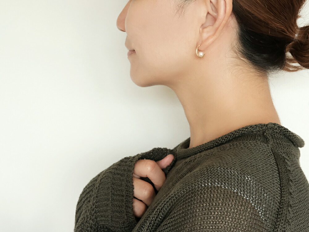 K18 ロス パール ピアス rph43705923の画像