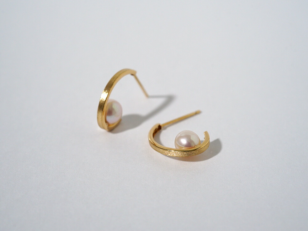 K18 ロス パール ピアス rph43705923の画像