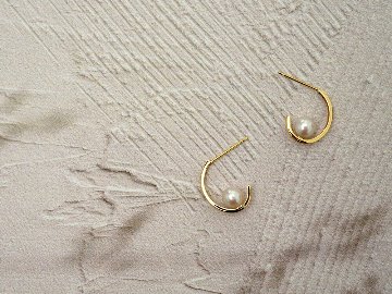 K18 ロス パール ピアス rph43705923の画像