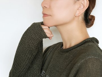 K18/Pt ルシオラ ダイヤモンド ピアス 0.2ct rph43142423の画像