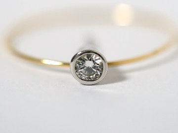 K18/Pt ルシオラ ダイヤモンド ピアス 0.2ct rph43142423の画像