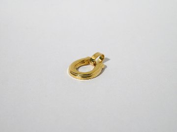 K18 ホースシュー ペンダントトップ