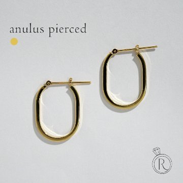 K18 アノルス フープピアス rpakr215923の画像