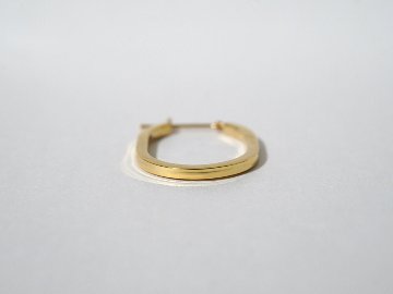 K18 アノルス ラージ フープピアス rpakr215823の画像