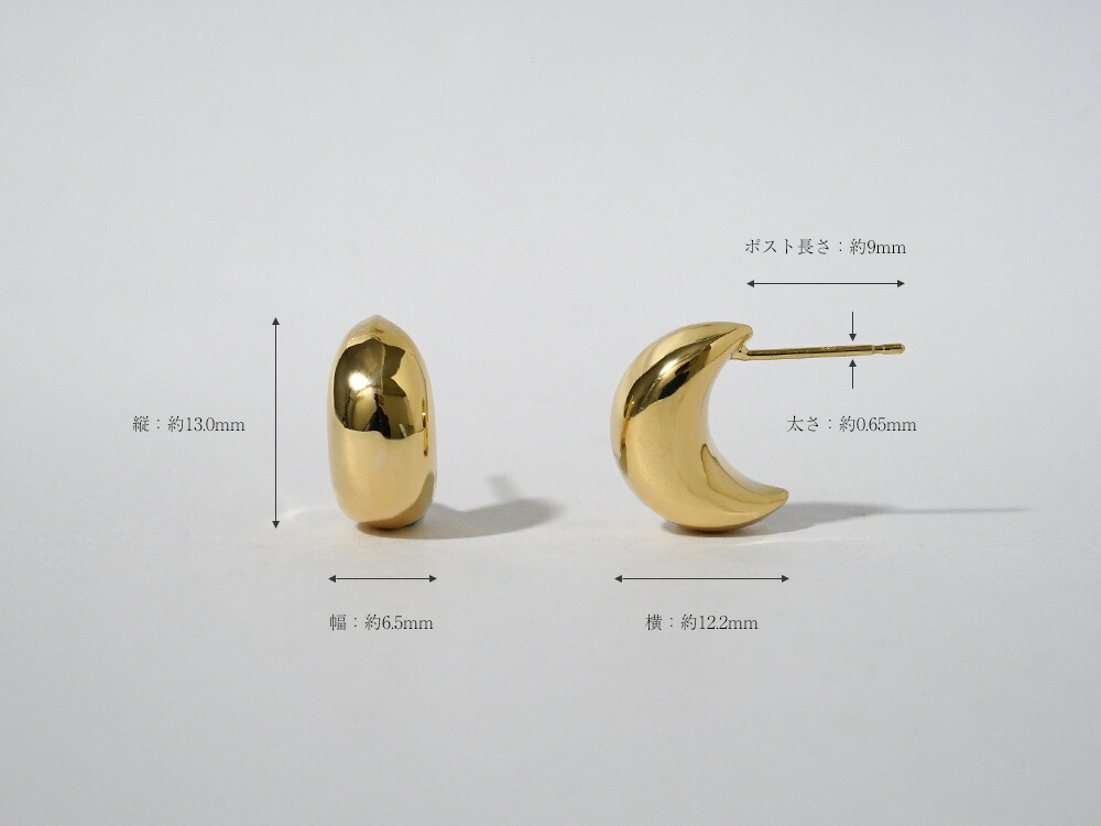 K18 ルナエ ピアス rpa2275223の画像