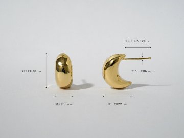 K18 ルナエ ピアス rpa2275223の画像