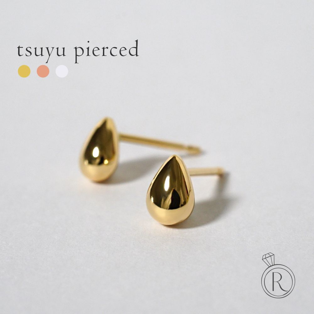 K18 露 ピアス rpaub7923の画像