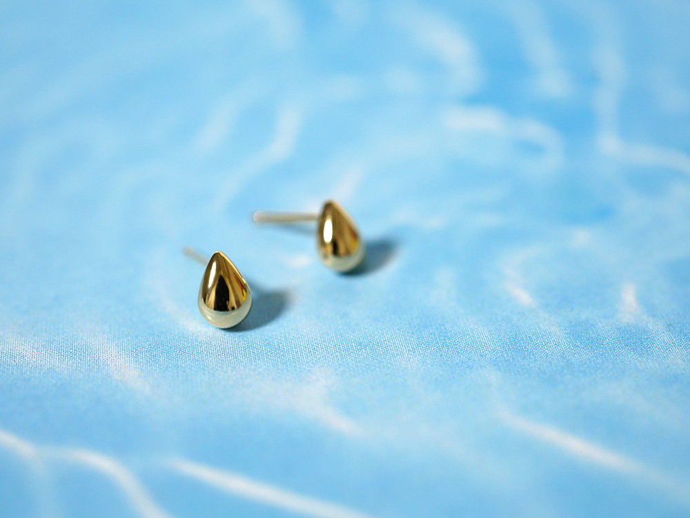 K18 露 ピアス rpaub7923の画像