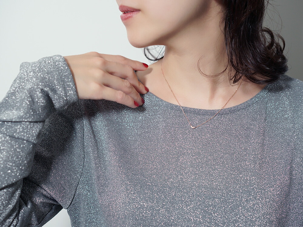 K18 ダイヤモンド ルクール ネックレス rph65329921の画像