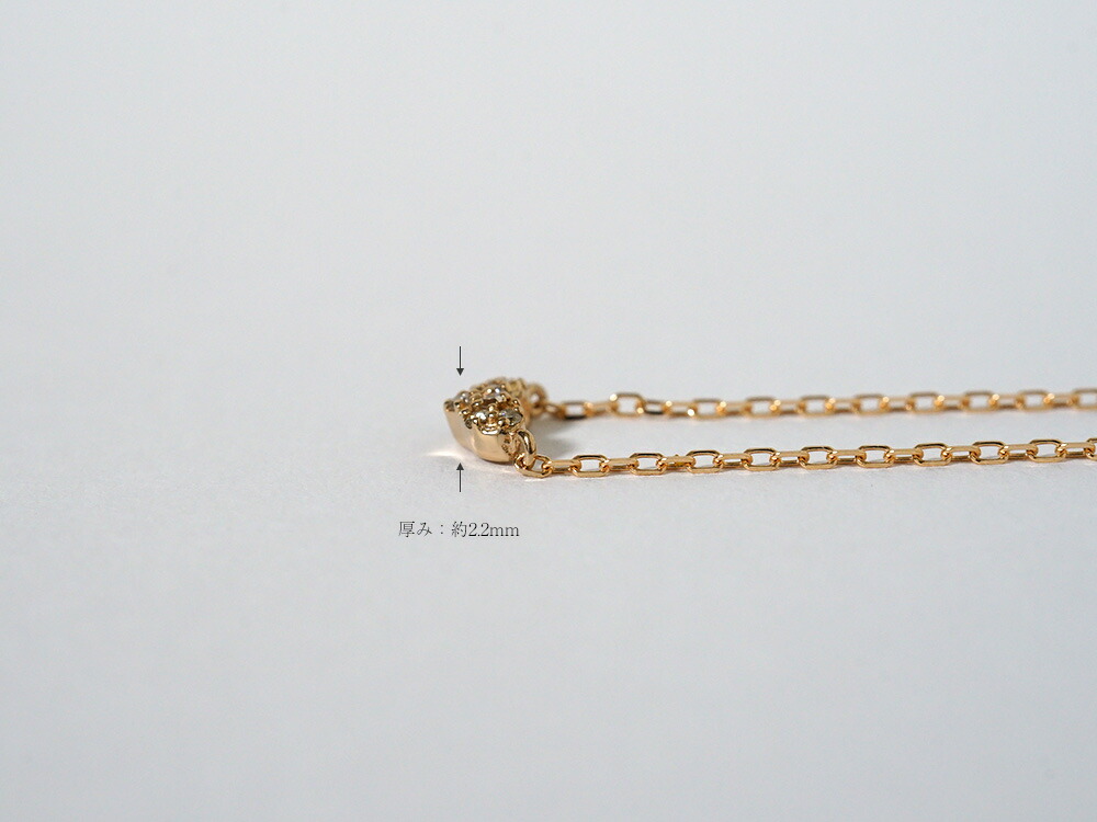 K18 ダイヤモンド ルクール ネックレス rph65329921の画像