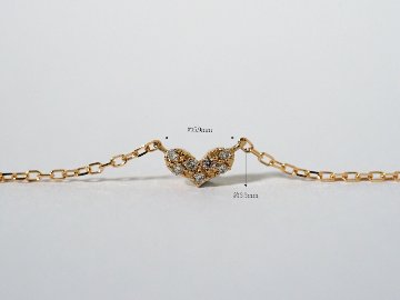 K18 ダイヤモンド ルクール ネックレス rph65329921の画像