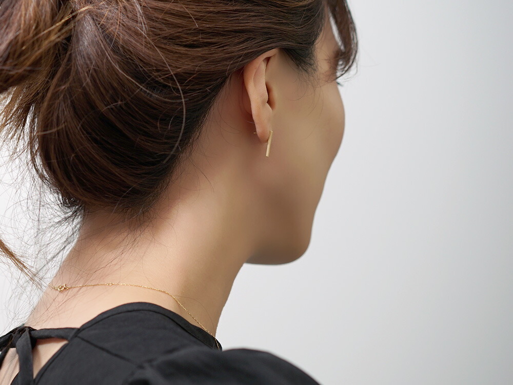 K18 ピアス HASHIRA rph46964523の画像