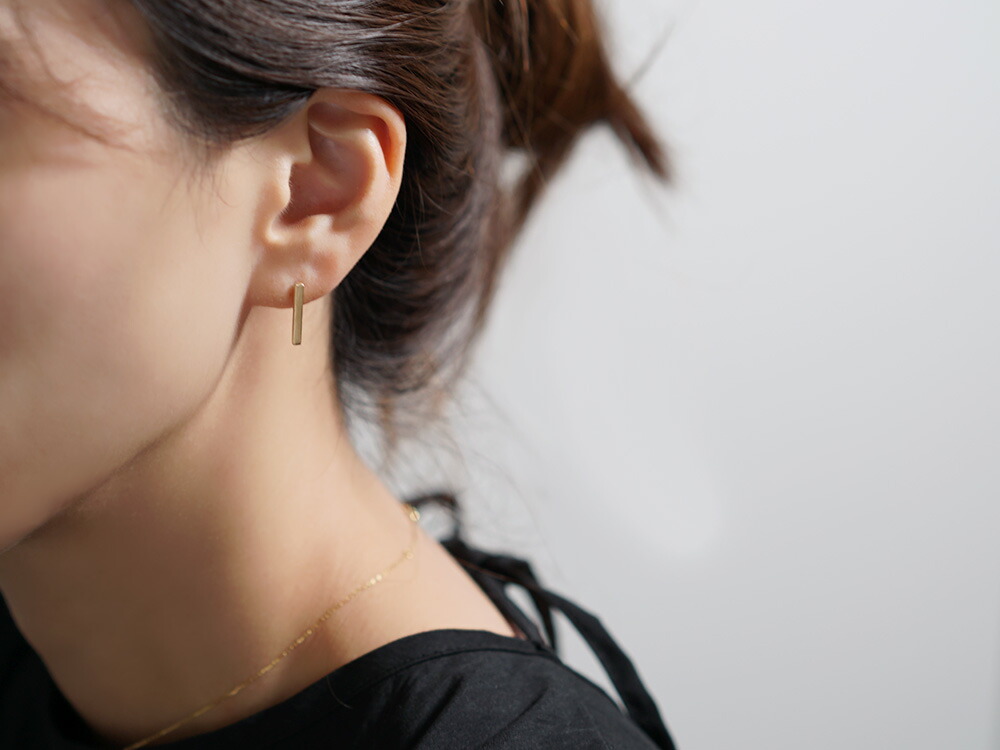 K18 ピアス HASHIRA rph46964523の画像