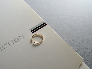 【片耳販売】 K18 ツイスト イヤーカフ rph55573023の画像