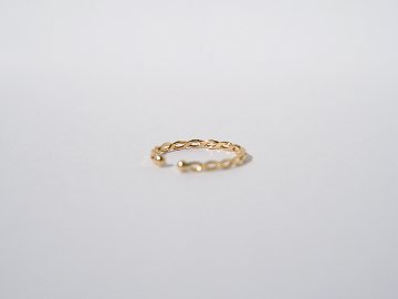 【片耳販売】 K18 ツイスト イヤーカフ rph55573023の画像