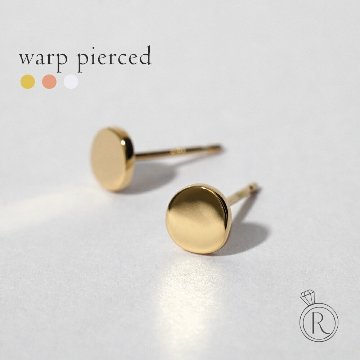K18 ワープ ピアス rph48007723の画像