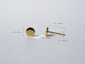K18 ワープ ピアス rpaub10723の画像