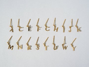 K18 イニシャル チェーン キャッチ rph43696423の画像