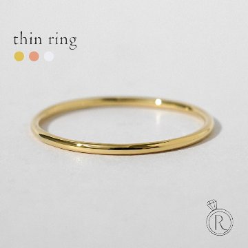 Rapa k18WG シン リング　11.5号 Rapa k18WG シン リング 11.5号 リング/地金リング｜RAPA
