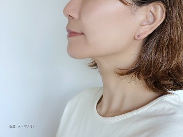 K18 ドリーミー ラウンド ピアス rph43704523の画像