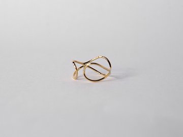 【片耳販売】 K18 アミメ イヤーカフ rph55958123の画像