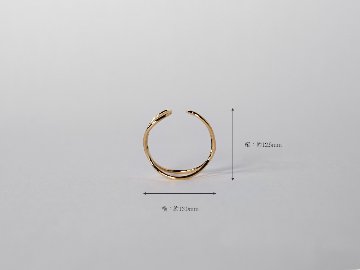 【片耳販売】 K18 アミメ イヤーカフ rph55958123の画像