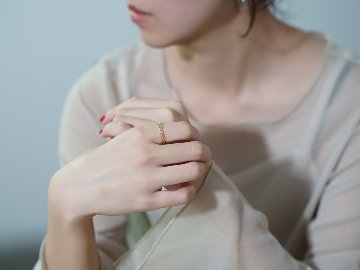 K18 ミツアミ リング rpaub10422の画像