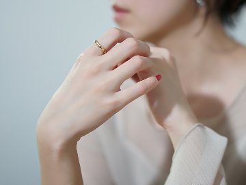 K18 ヒカ ダイヤモンド リング レディース rpa31447w22の画像