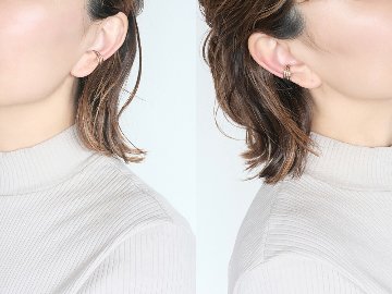【片耳販売】 K18/Pt トリニティ イヤーカフ rph55681023の画像
