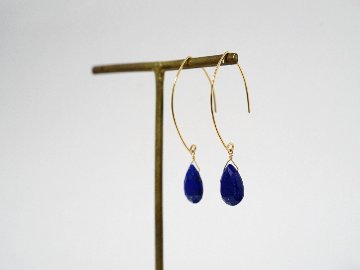 K18 ラピスラズリ ピアス rph45423923の画像