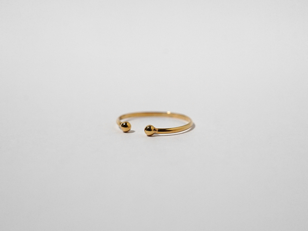 【片耳販売】 K18 リーネア イヤーカフ & リング 14mm rph15270623の画像