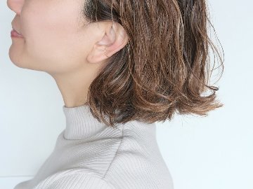 【片耳販売】 K18 リーネア イヤーカフ & リング 16mm rph15270423の画像