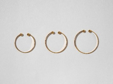 【片耳販売】 K18 リーネア イヤーカフ & リング 16mm rph15270423の画像