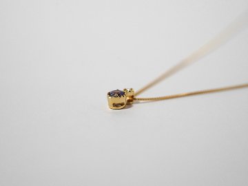K18 タンザナイト ダイヤモンド ネックレス rpa2428021の画像
