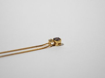 K18 タンザナイト ダイヤモンド ネックレス rpa2428021の画像