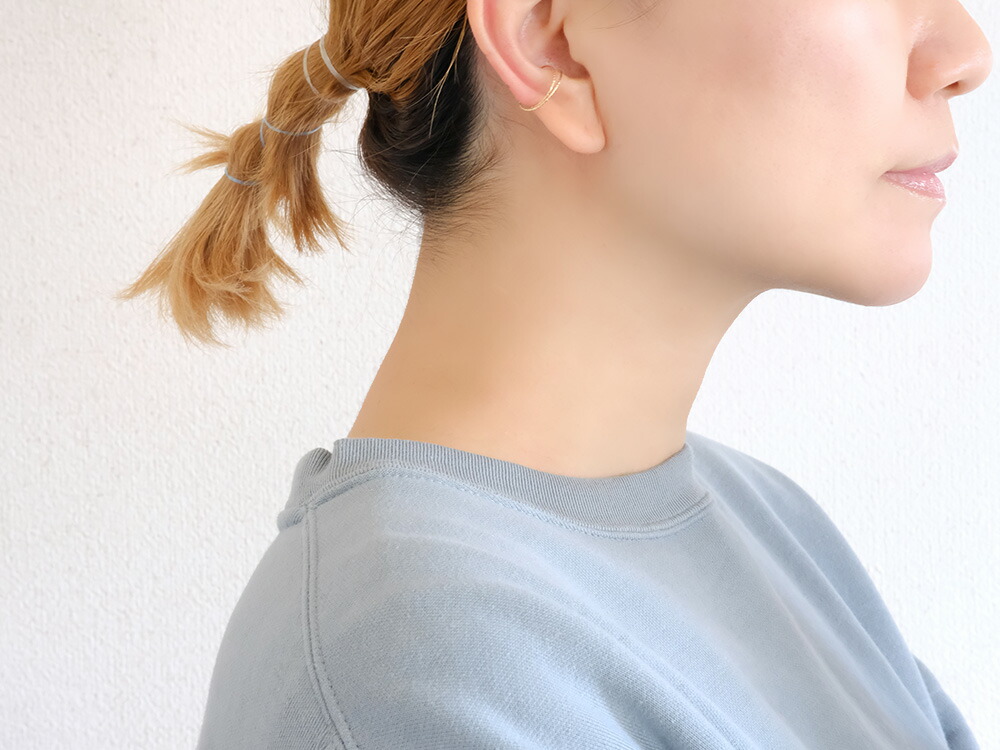 【片耳販売】 K18 フロー イヤーカフ rph55572923の画像