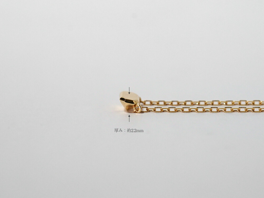 K18 エメラルド カット ネックレス rph67595221の画像