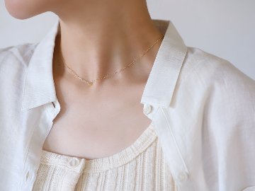K18 エメラルド カット ネックレス rph67595221の画像